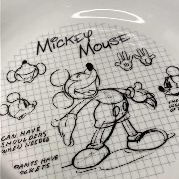 Disney Sketchbook Mickey Mouse Pasta Bowl - Picture 7 of 8